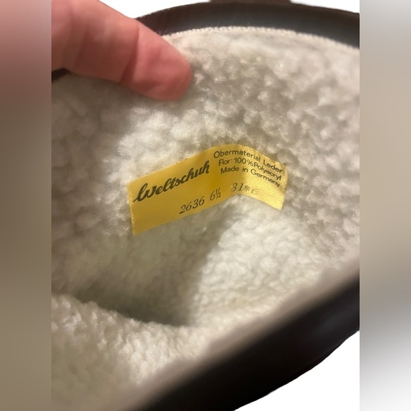 Vintage Weltschuh Winter Boots Dark Brown Leather Made in Germany Women's Sz 6.5 - Picture 7 of 8